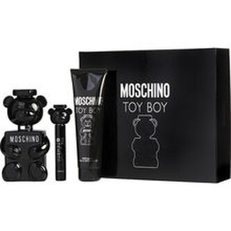 Moschino Toy Boy Dárková sada Parfémová voda 100 ml, sprchový gel 100 ml a miniaturka Parfémová voda 10 ml Moschino Toy Boy Dárková sada Parfémová voda 100 ml, sprchový gel 100 ml a miniaturka Parfémová voda 10 ml