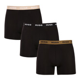 3PACK pánské boxerky HUGO černé (50532613 987) M