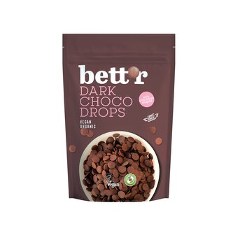 Pecičky hořká čokoláda veganské 200 g BIO   BETT´R