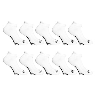 10PACK ponožky Styx nízké bílé (10HN1061) L