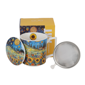 Zaparzacz MODERN SUNFLOWER FIELD