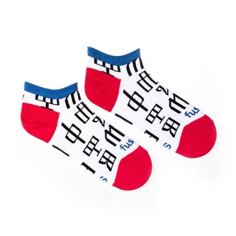 Kotníkové ponožky Hlaholice Vícebarevné M (39-42)