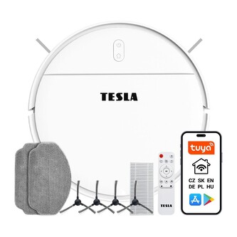 TESLA RoboStar iQ100 robotický vysavač bílý