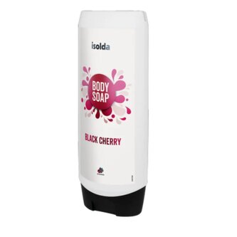 ISOLDA Black cherry tělové mýdlo CLICK AND GO! 550 ml