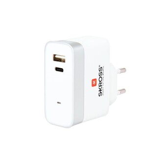SKROSS USB nabíjecí adaptér Type-C Euro, 5400mA max.