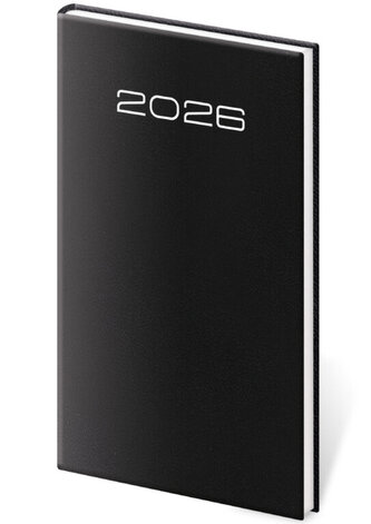 Kapesní diář Old Karachi černý