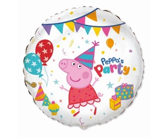 Fóliový balonek Peppa Pig Party – 45 cm