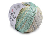 Pletací příze Summer Dream 100 g - 1 ks - 7 (4312) modrá světlá zelená