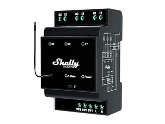 Relé na DIN lištu SHELLY Qubino Wave Pro 3 Z-Wave