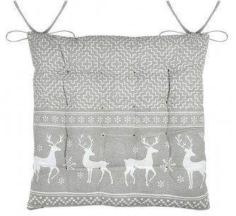 Podsedák na židli ARBIN šedá 40x40x4 cm France