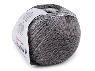 Pletací příze Summer Dream 100 g - 1 ks - 8 (4316) šedá