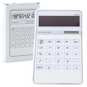 Kalkulator biurowy 10-cyfrowy biały
