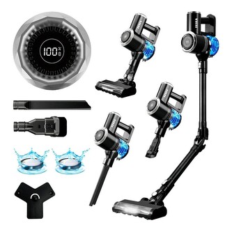 TESLA PureStar E20 Plus bezdrátový tyčový vysavač 2v1 černý