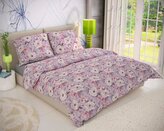 Francouzské krepové povlečení 240x200, 70x90cm ESTER šedá