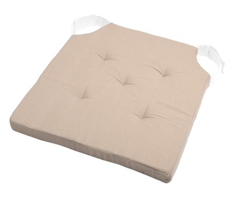 Podsedák na židli DUO VELCRO béžová 38x38x4 cm France