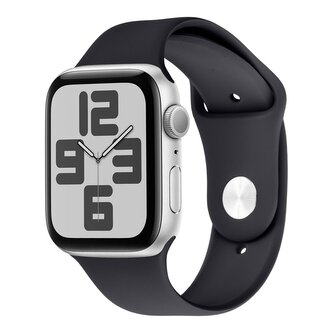 OBAL:ME Silikonový Řemínek pro Apple Watch 38-41mm S-M Black