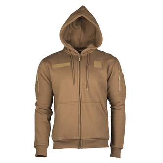 Mikina Mil-Tec Tactical - hnědá, XXL