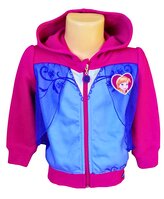 Dívčí mikina FROZEN s tylem na zip, růžová, velikost: 110