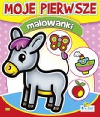 Kolorowanka Moje pierwsze malowanki 1,63x1,92cm16 str. Osiołek