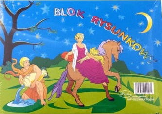 Blok rysunkowy  A4 biały 80g\n 10szt/opak