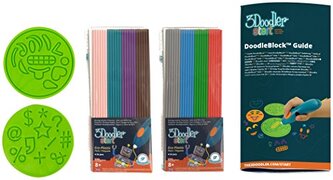 3Doodler. Zestaw szablonów  - Symbole Imoje *