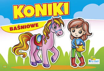 Kolorowanka B5 16 str. Koniki baśniowe - Konik różowy