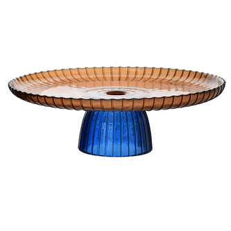 DAZ GLASS Patera na nodze 29,5x10cm