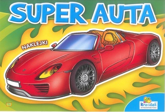 Kolorowanka. Super auta - Sportowy fioletowy (B5, 12 str.)