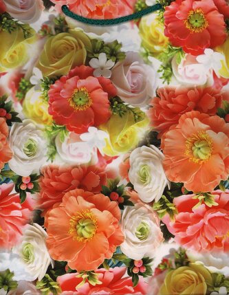 Torba R kwiaty op.10szt (10x16x4,5)