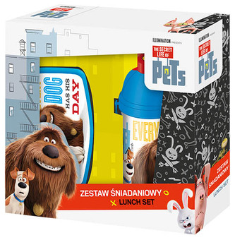 Śniadaniówka +bidon zestaw  Pets