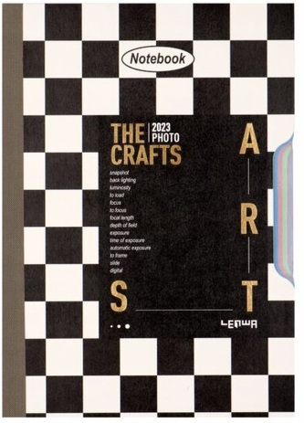 Notes ze znacznikami B5 96 kartek Szachownica