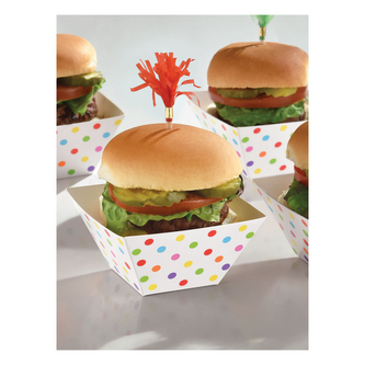 Pojemnik deserowy Rainbow op. 24szt (8,8x,8x4,9cm)