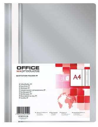 SKOROSZYT PP A4 OFFICE SZARY "25