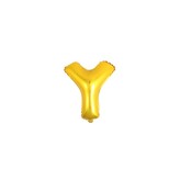 Balon Litera "Y"  złoty 81cm (32")