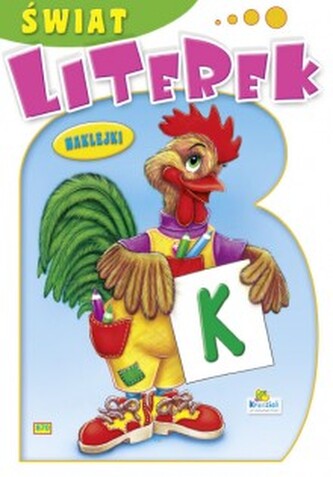 Kolorowanka Świat literek - Kogut ,,K" (A5, 16 str.)