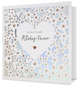 Karnet Ślub Gold holo UK-GOLD-26