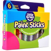 Kredki plakatowe Kredkofarby  Farbokredki Farby w sztyfcie wykręcane  Classic Color paczka - 6 kolorów