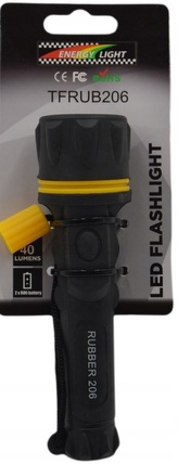 Gumowa Latarka LED wodoszczelna Rubber 40lm