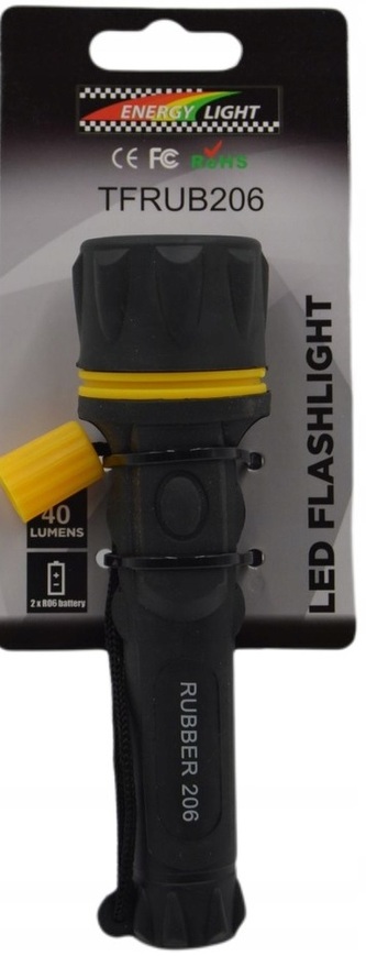 Gumowa Latarka LED wodoszczelna Rubber 40lm