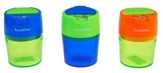 Temperówka podwójna metal z pojemnikiem 1szt