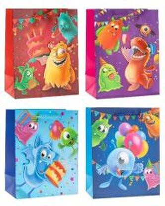 Torebka dziecięce Pop-Up 3D 18x23x8cm mix ROZETTE