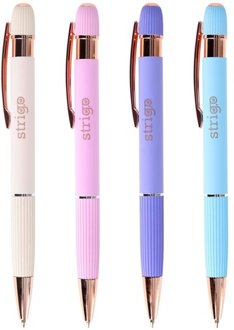 Strigo Długopis żelowy automatyczny can