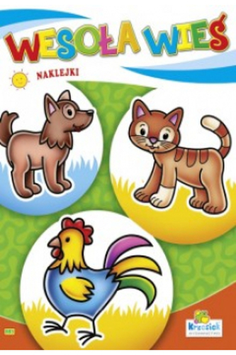 Kolorowanka B5 16 str. Wesoła wieś. Kot kogut