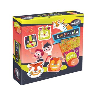 Maski Zwierzęta z naklejkami