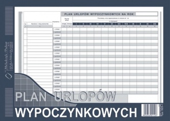 PLAN URLOPOW WYPOCZYNK.  525-1