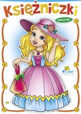 Kolorowanka. Księżniczki - Blondynka w kapeluszu (A4, 16 str.)