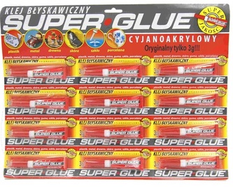 SUPER GLUE klej x12
