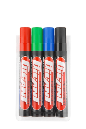 Marker  Gigant permanentny 4 kolory