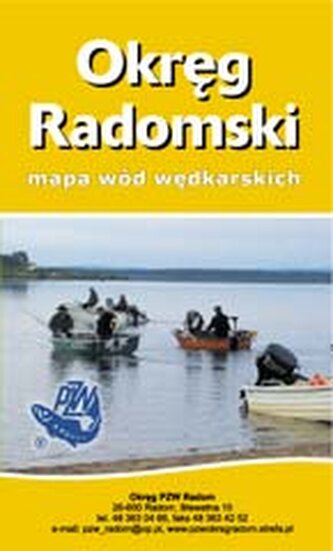 Mapa wód węd. Okręgu Radomskiego
