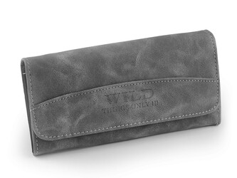 Dámská peněženka 10x19 cm - 1 ks - 3 šedá